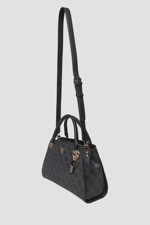 Torebka damska Guess Kuferek Elegancka Modna na zamek HWBG9672070 Czarna