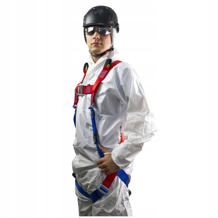 Szelki bezpieczeństwa BHP z AMORTYZATOREM Y - zestaw BASIC + 03 OXYLINE