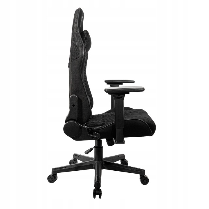 Fotel Gamingowy Biurowy Obrotowy Kubełkowy Krzesło Biurowe Czarny