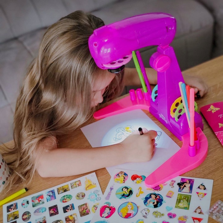 Szkoła rysowania z projektorem Princess Lisciani Disney PROJEKTOR