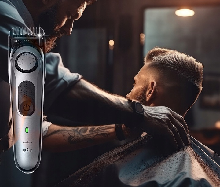 Braun Series 7 : Maszynka do Włosów, Trymer, Golarka – Wszystko w Jednym HQ