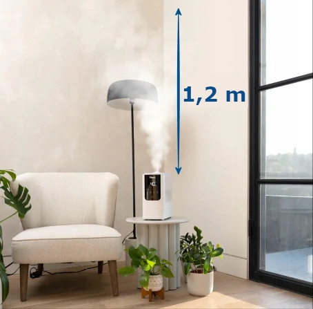 Nawilżacz powietrza Levoit OasisMist 450S dyfuzor ciepła zimna mgiełka 40m2