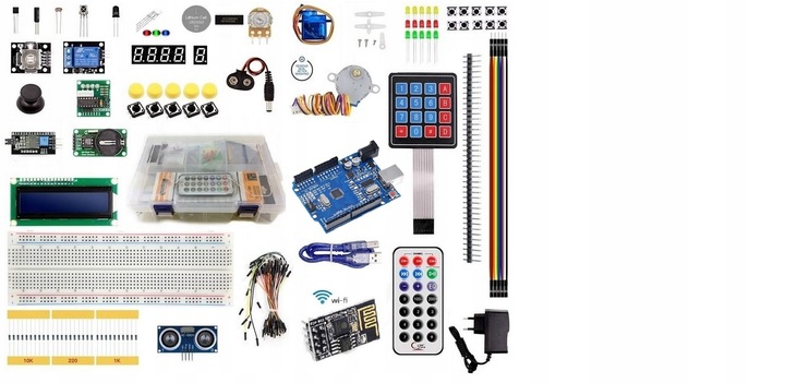 Zestaw startowy WiFi ESP XXL do nauki Arduino