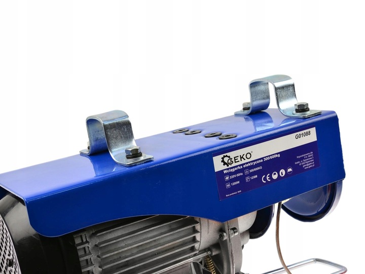 WCIĄGARKA ELEKTRYCZNA 300/600kg 1200W WYCIĄGARKA