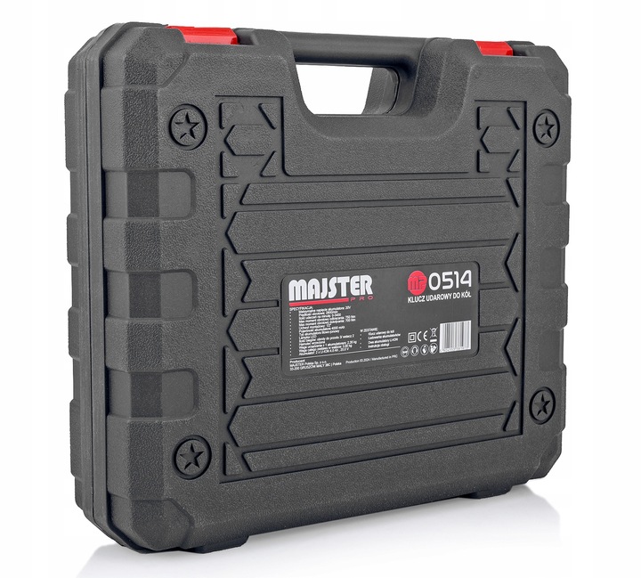 KLUCZ UDAROWY Akumulatorowy BEZSZCZOTKOWY do KÓŁ 20V 1/2' 2xAKU 4AH WALIZKA
