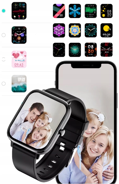 SMARTWATCH DLA DZIEWCZYNKI PREZENT NA KOMUNIĘ Z FUNKCJĄ ROZMOWY + TOREBKA