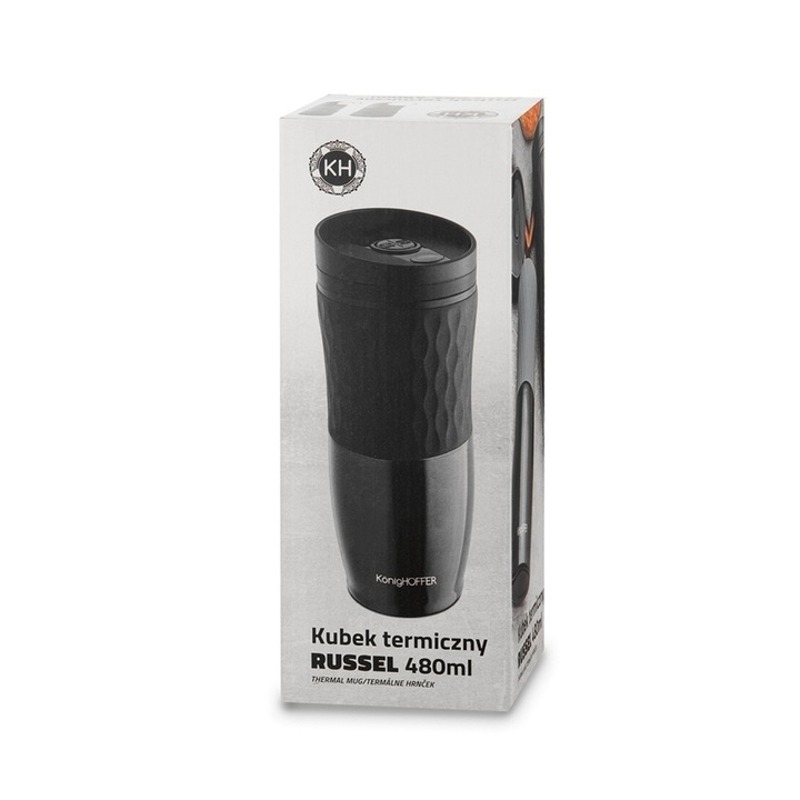 KUBEK TERMICZNY DO KAWY HERBATY z podwójną ścianką