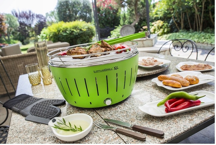 GRILL WĘGLOWY BEZDYMNY LOTUSGRILL PRZENOŚNY OGRODOWY STANDARD PLUS TORBA