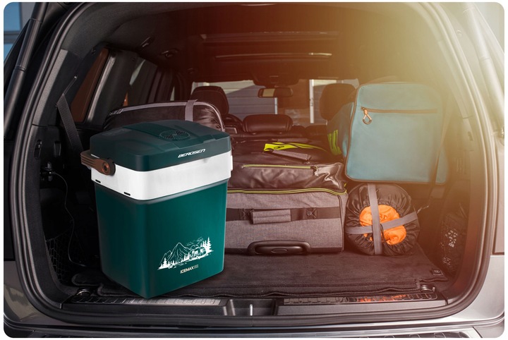 Lodówka turystyczna Berdsen Icemax 29 litry tryb ECO - zielona