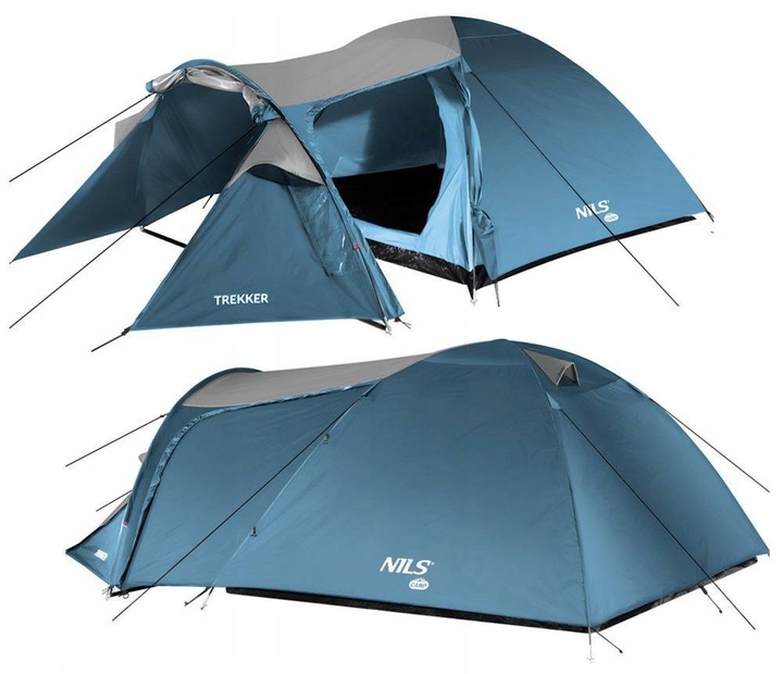 Namiot Turystyczny Ogrodowy Kempingowy 4 Osobowy