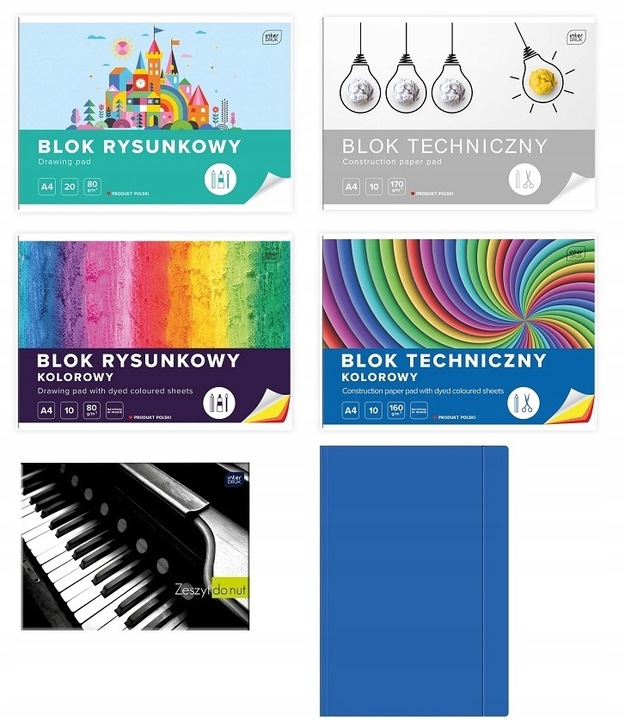 WYPRAWKA SZKOLNA ZESZYTY TEMATYCZNE PRZYBORY ZESTAW DO SZKOŁY klasa 4-8