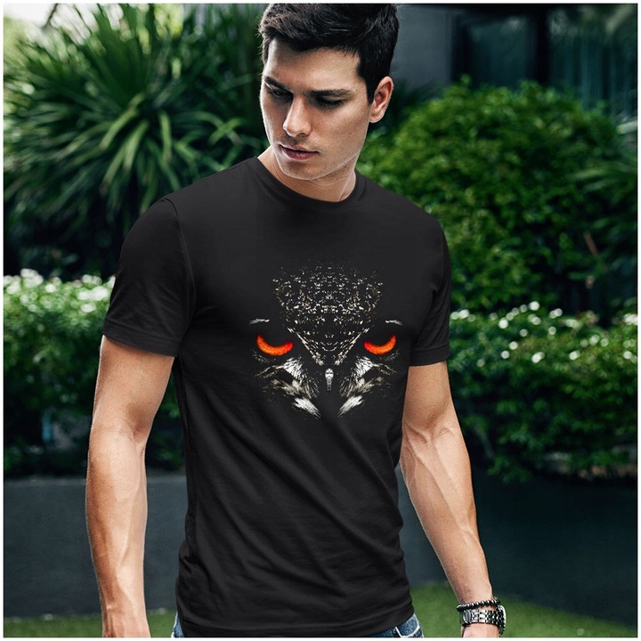 Koszulka Sowa Sową 3D Owl Puchacz M
