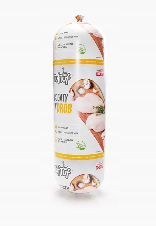 Mokra karma dla psa 70% mięsa, mix smaków kiełbasa, baton, pasztet 10x 900g