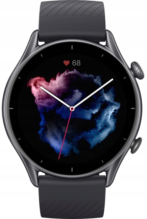 Czarny Smartwatch AMAZFIT GTR 3