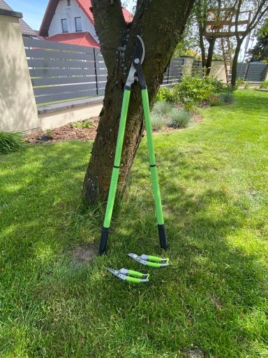 ZIELONA SERIA 4 sekatory NOŻYCE I SEKATOR TELSKOP