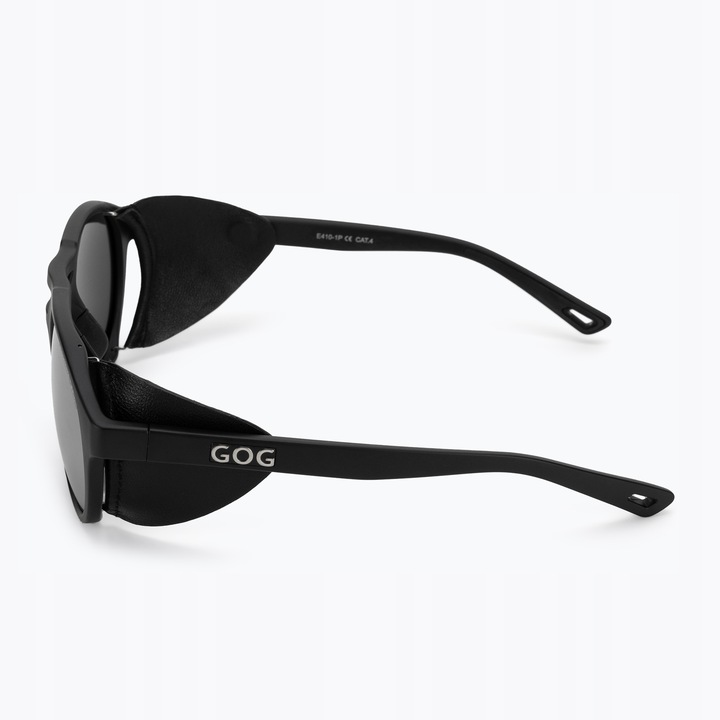 Okulary przeciwsłoneczne GOG Nanga matt black/silver mirror OS