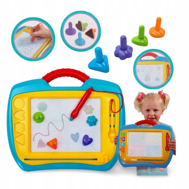 ZNIKOPIS TABLICA DO RYSOWANIA DLA DZIECI + FOREMKI