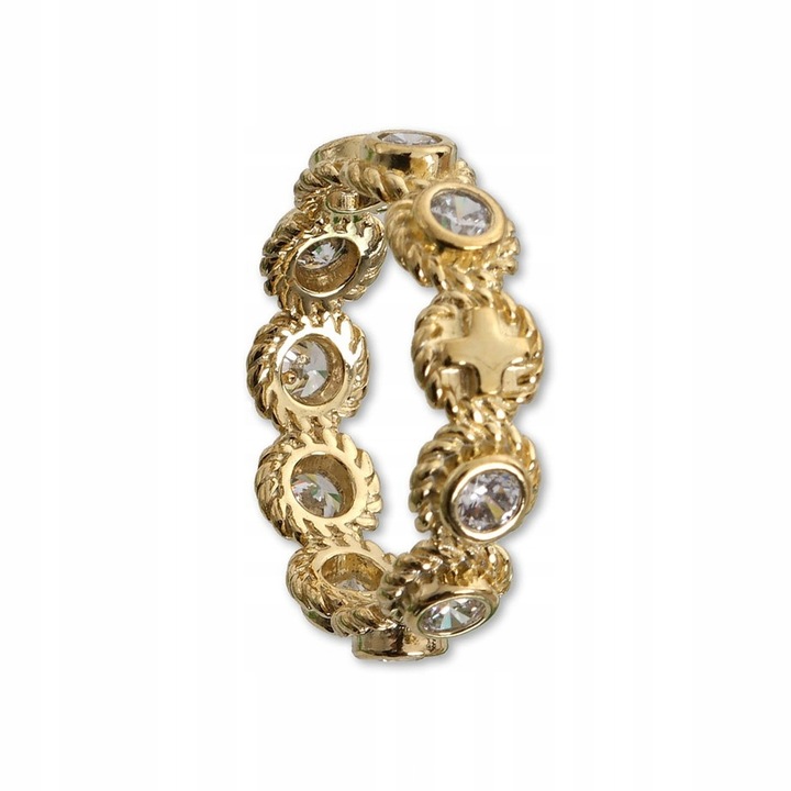 Różaniec na palec, obrączka srebro pr. 925 r. 21