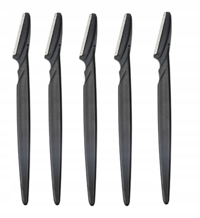 Trymer brzytwa do regulacji brwi czarny 5 sztuk