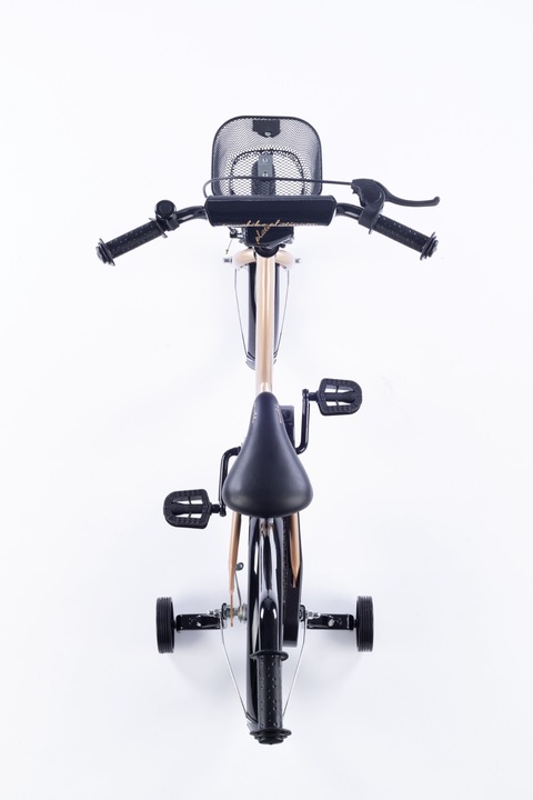 rower rowerek TOMABIKE 14 cali koszyk 2x V-BREAK prowadnik