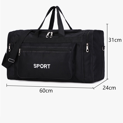 Torba Podróżna czerwony 60x24x31cm