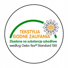 Prosta chusta damska na głowę Aga 103 z bambusa także po chemioterapii