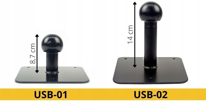 Uniwersalny uchwyt ścienny do platform rowerowych