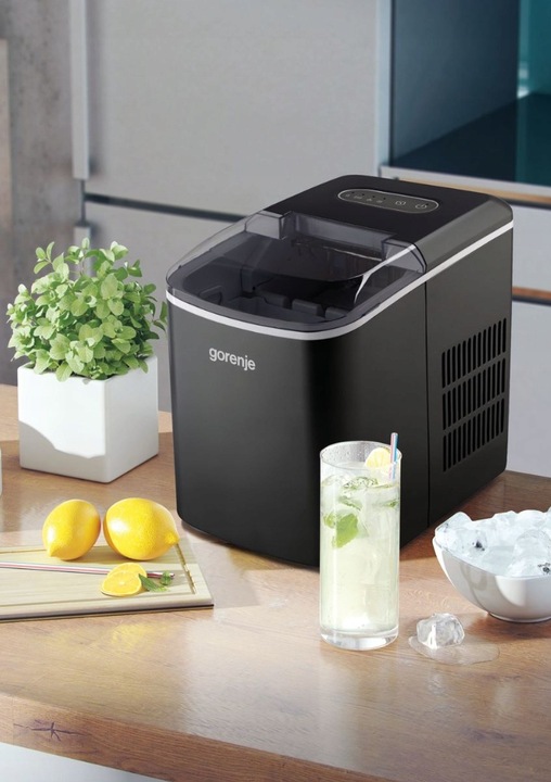 WYDAJNA KOSTKARKA DO LODU XL 12KG/24H CZARNA IMC 1200B GORENJE