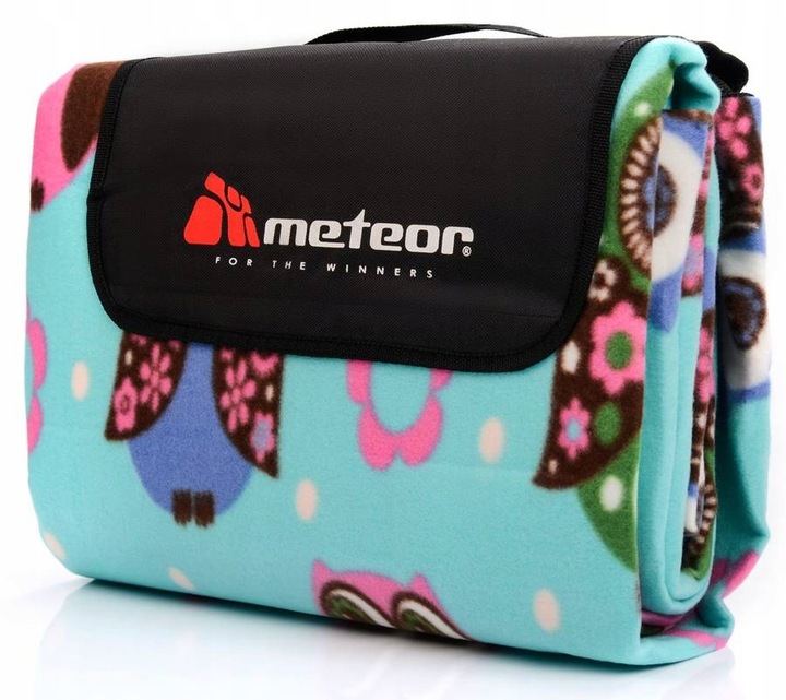 METEOR Duży Koc Na Plażę Piknik 200x200 cm