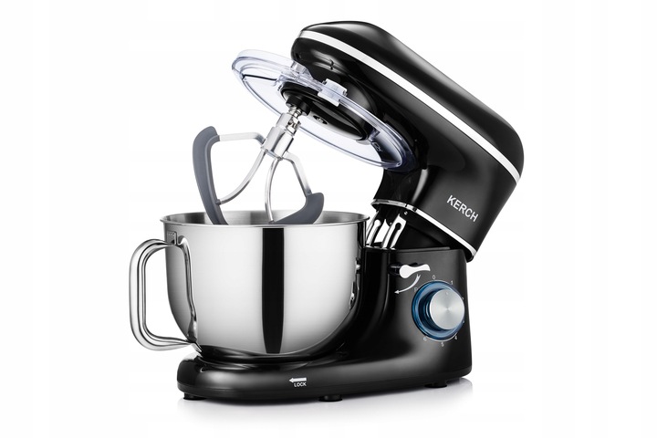 ROBOT KUCHENNY PLANETARNY MIKSER Z MISĄ KERCH MYCHEF BLACK 6,2L
