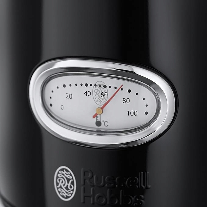 Czajnik elektryczny Russell Hobbs Classic Noir 2400 W 1,7 l czarny