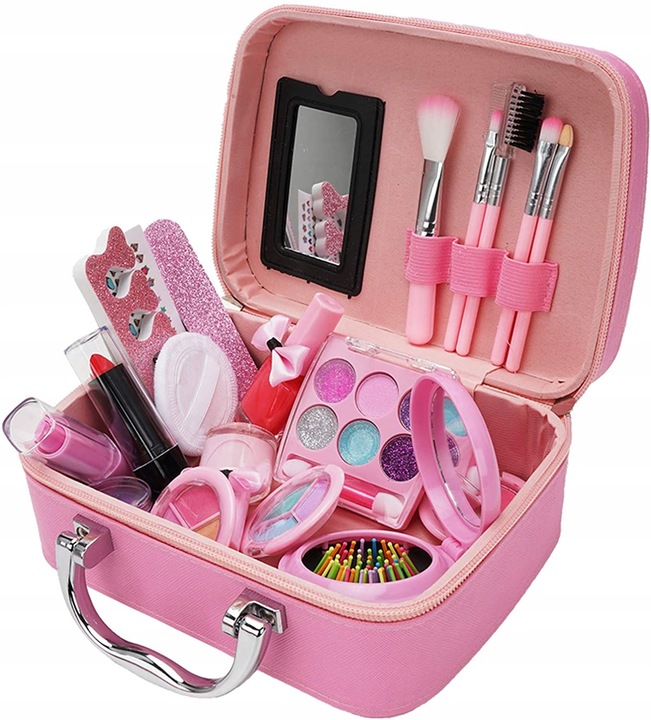 ZESTAW DO MAKIJAŻU DLA DZIECI DZIEWCZYNEK ZESTAW KOSMETYKÓW SYRENKA