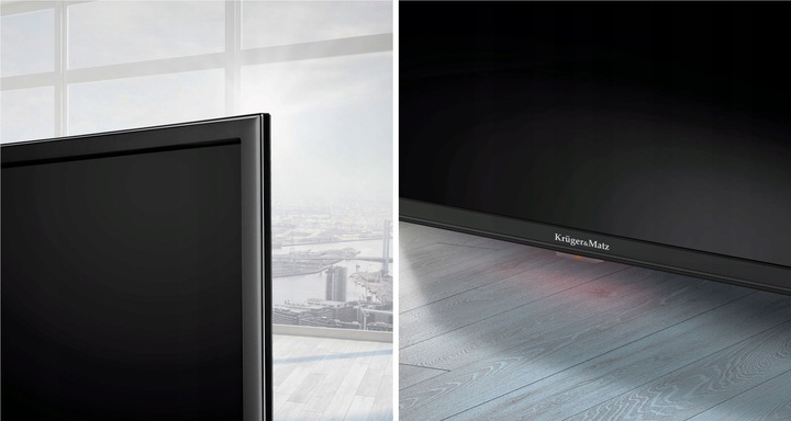 Telewizor 24'' Kruger&Matz HD HDMI H.265 HEVC USB DVB-T2