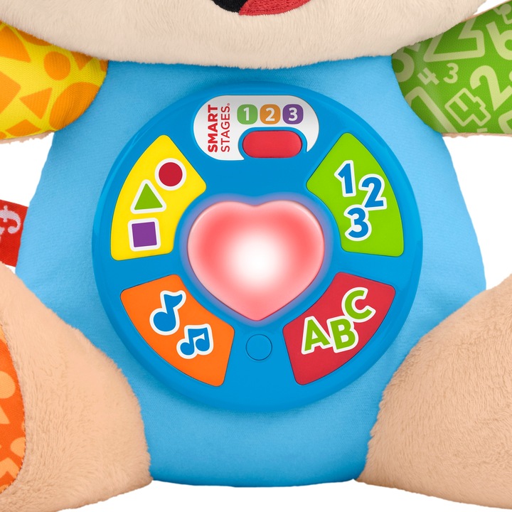 FISHER PRICE SZCZENIACZEK UCZNIACZEK zabawka interaktywna dla maluszka JFD