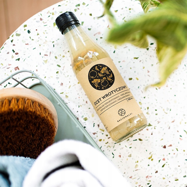 Ocet wrotyczowy WROTYCZ Racjonalni 500 ml NIEPASTERYZOWANY żywy