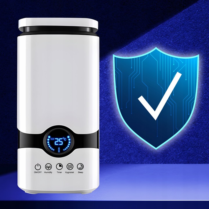 NAWILŻACZ POWIETRZA JONIZATOR AROMATERAPIA 3w1 DOTYKOWY WYŚWIETLACZ + PILOT