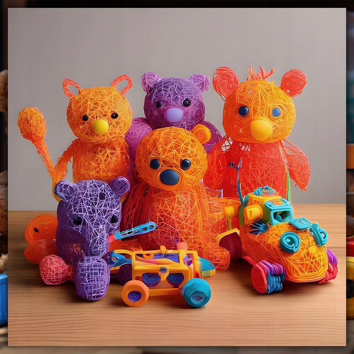 DŁUGOPIS 3D DRUKARKA MAGICZNY PEN DLA DZIECI ZESTAW + 10 METRÓW WKŁADU