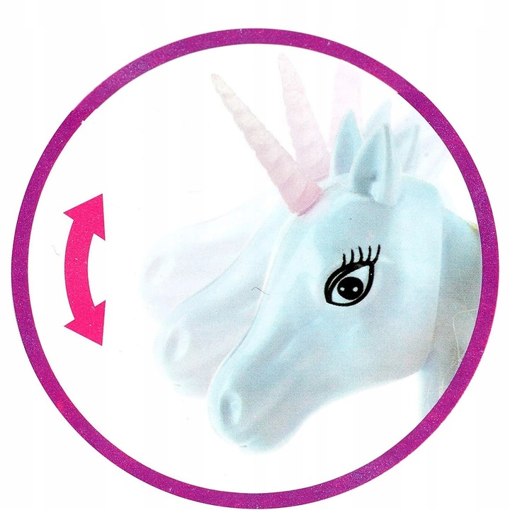 JEDNOROŻEC KOŃ Z RUCHOMYMI SKRZYDŁAMI PEGAZ KONIK