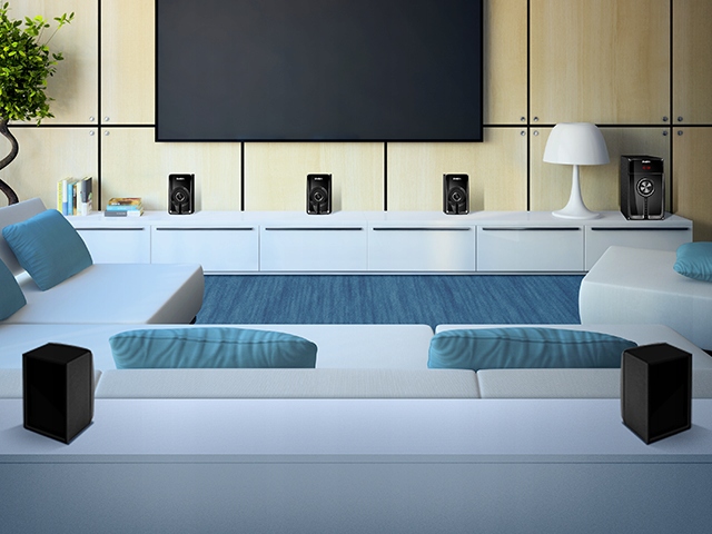 SVEN HT-202 głośniki komputerowe, do telewizora, 5.1, radio FM, bluetooth