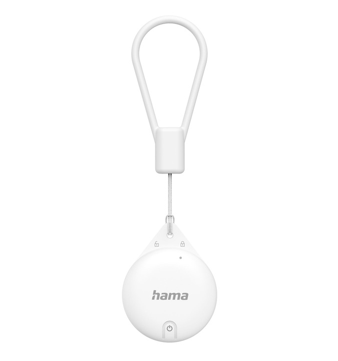 Lokalizator GPS Hama Air-Tag Apple find me Bluetooth biały