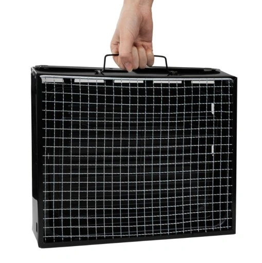 GRILL TURYSTYCZNY PRZENOŚNY SKŁADANY WALIZKA Kempingowy Prostokatny