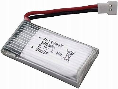 5szt akumulatorów 3.7v 380mAh H107C H107D hubsan