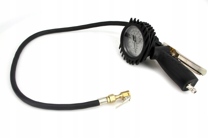 PISTOLET DO POMPOWANIA KÓŁ OPON PNEUMATYCZNY Z MANOMETREM KOMPRESORA POMPKA