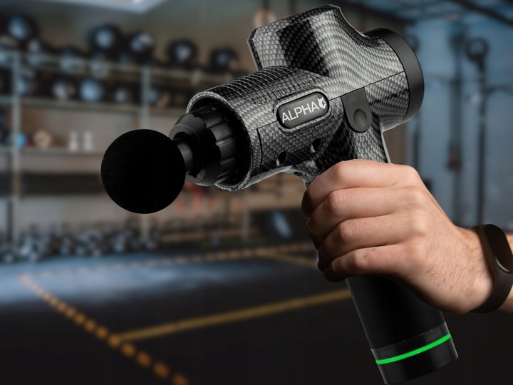 PISTOLET DO MASAŻU MASAŻER DO PLECÓW CIAŁA MASSAGE GUN PRO ALPHA