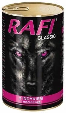 DOLINA NOTECI RAFI CLASSIC + RENO mokra karma PUSZKI DLA PSA MIX 14x1240G