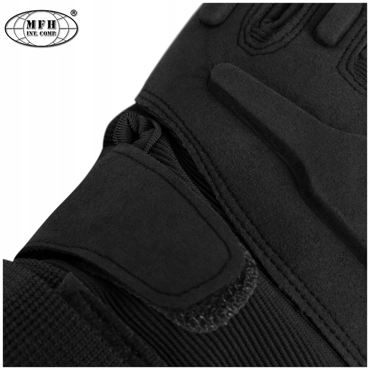 RĘKAWICE TAKTYCZNE BEZ PALCÓW PRO MFH Czarne XXL
