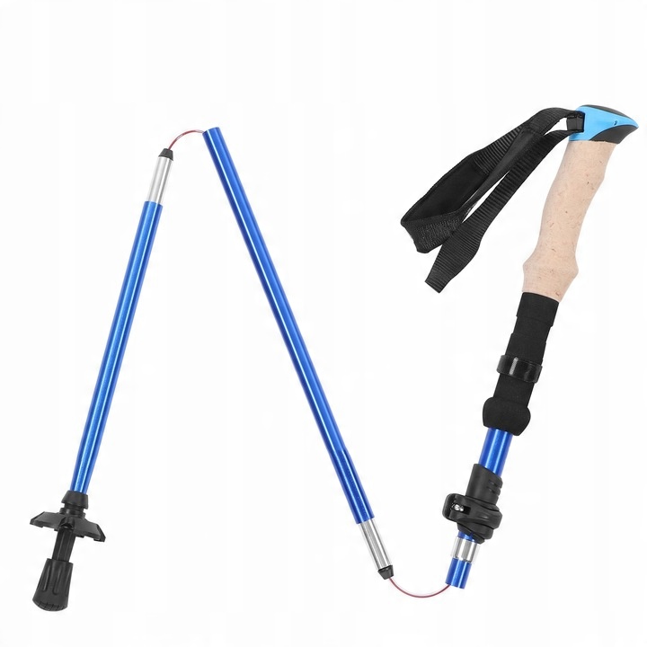 KIJE TREKKINGOWE KIJKI NORDIC WALKING DO CHODZENIA PO GÓRACH REGULOWANE