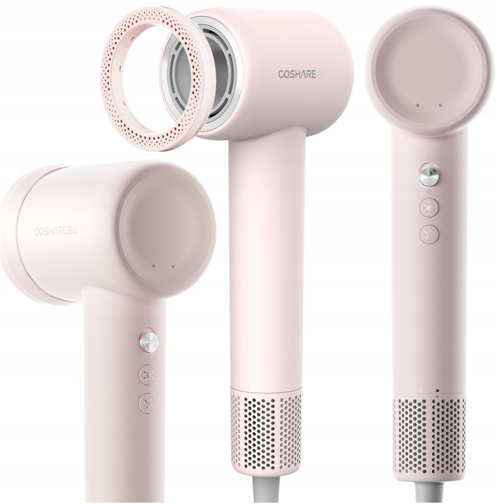 Mocna Suszarka do Włosów COSHARE EssenceRing SuperFlowSE Jonizacja 1300W