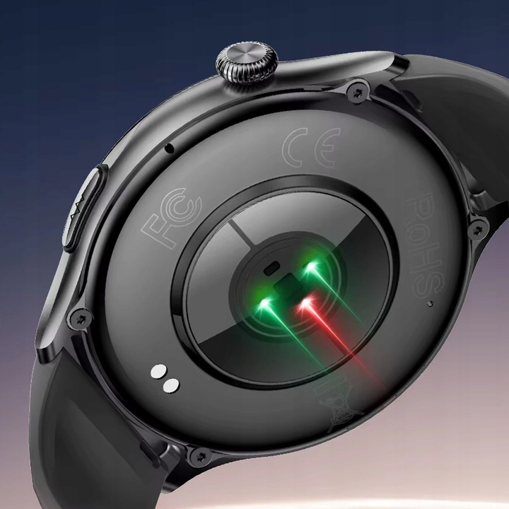 Zegarek damski Smartwatch z Glukozą, Termometrem, 440 mAh - Styl i Funkcja