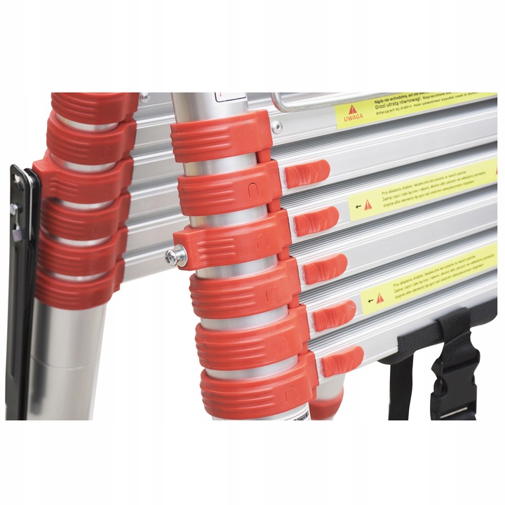 DRABINA TELESKOPOWA PRZEGUBOWA 5,0 M WZMACNIANA